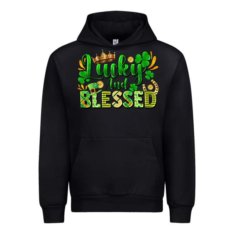 Lucky And Blessed Urban Hoodie by FaDigitalArtStudio | Teevron