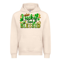 Sandshell lucky and blessed Urban Hoodie - FaDigitalArtStudio