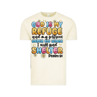 Vintage Arctic god is my refuge and my fortress under his wings Vintage Tee - MaliasSmallBusiness