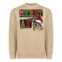 Mushroom Merry af skeleton messy bun Heavyweight Sweatshirt - NancyCooperArtShop