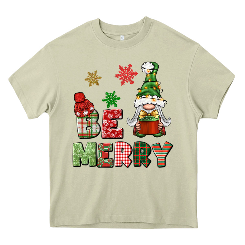 Be Merry Heavy Core Tee by BundleAndBundleShop | Teevron