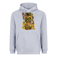 Heather Grey i am black history Heavyweight Hoodie - CowGirlArtShop