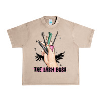 French Oak the lash boss Urban Heavy Tee - MaliasSmallBusiness