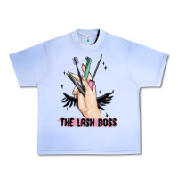 Grape Ice the lash boss Urban Heavy Tee - MaliasSmallBusiness