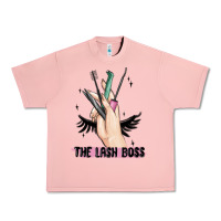 Salmon the lash boss Urban Heavy Tee - MaliasSmallBusiness