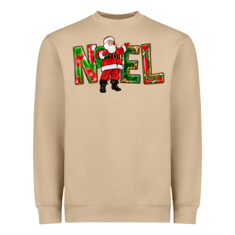 Noel Santa Heavyweight Sweatshirt by NancyCooperArtShop | Teevron