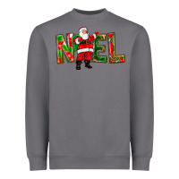 Storm Noel Santa Heavyweight Sweatshirt - NancyCooperArtShop