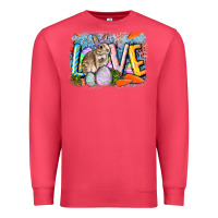 Cardinal love easter Premium Sweatshirt - CowGirlArtShop