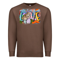 Chestnut love easter Premium Sweatshirt - CowGirlArtShop