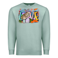 Seafoam love easter Premium Sweatshirt - CowGirlArtShop