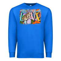 True Royal love easter Premium Sweatshirt - CowGirlArtShop