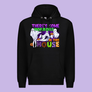 There Is Some Horrors In This House Premium Hoodie Designed By Cowgirlartshop