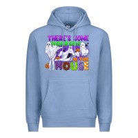 Colony Blue there is some horrors in this house Premium Hoodie - CowGirlArtShop
