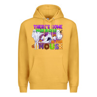 Mustard there is some horrors in this house Premium Hoodie - CowGirlArtShop