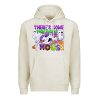 Oatmeal Heather there is some horrors in this house Premium Hoodie - CowGirlArtShop
