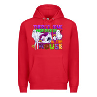Red there is some horrors in this house Premium Hoodie - CowGirlArtShop