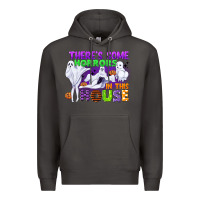 Smoke there is some horrors in this house Premium Hoodie - CowGirlArtShop