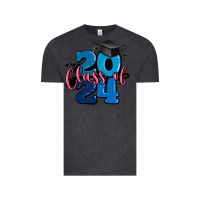 Vintage Black class of 2024 Vintage Tee - MaliasSmallBusiness