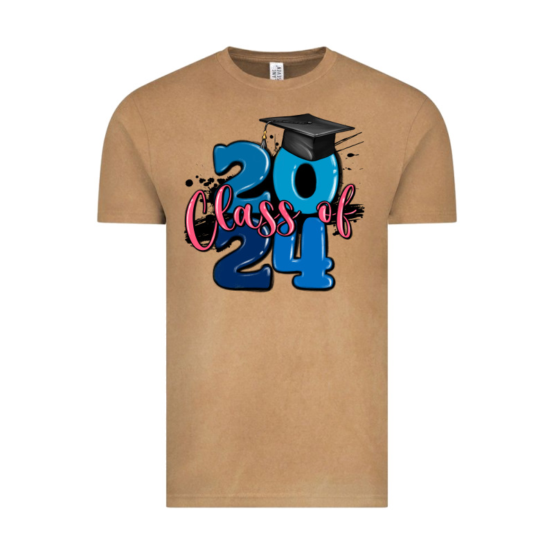 Class Of 2024 Vintage Tee by MaliasSmallBusiness | Teevron