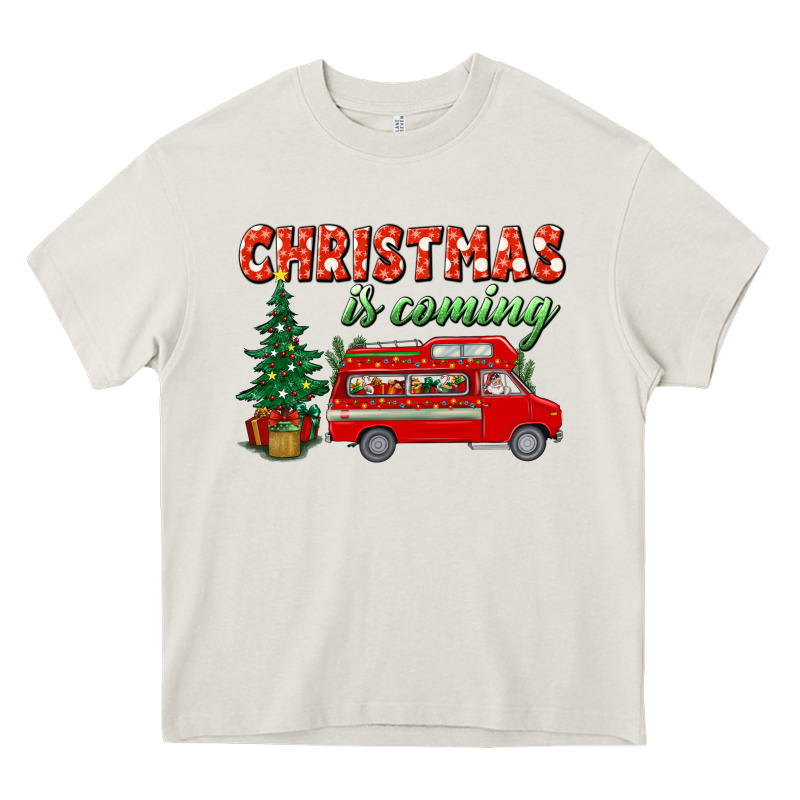 Christmas Is Coming Heavy Core Tee by BundleAndBundleShop | Teevron