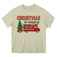Mossy christmas is coming Heavy Core Tee - BundleAndBundleShop