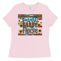 Bubblegum Pink smart  sassy fierce Ladies Tee - JahusDesignShop