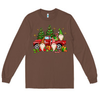 Chestnut christmas gnomes truck Long Sleeve Tee - MaliasSmallBusiness