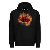 Black christmas patch Premium Hoodie - JahusDesignShop