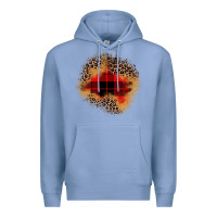 Colony Blue christmas patch Premium Hoodie - JahusDesignShop