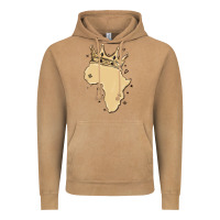 Vintage Camel africa with crown Vintage Hoodie - MaliasSmallBusiness