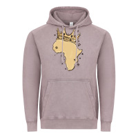 Vintage Zinc africa with crown Vintage Hoodie - MaliasSmallBusiness