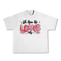Lunar Rock oh how he loves us Urban Heavy Tee - MaliasSmallBusiness