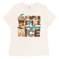 Bone pumpkin spice everything nice Ladies Tee - AdoDesignShop