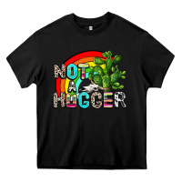 Black not a hugger Heavy Core Tee - AdoDesignShop