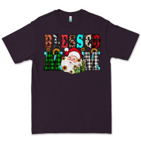 Plum blessed mom christmas Premium Tee - JahusDesignShop