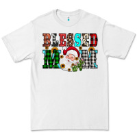 White blessed mom christmas Premium Tee - JahusDesignShop
