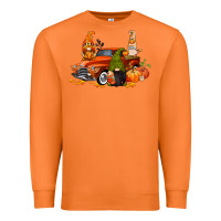 Carrot fall gnome truck Premium Sweatshirt - CowGirlArtShop