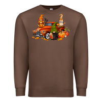Chestnut fall gnome truck Premium Sweatshirt - CowGirlArtShop