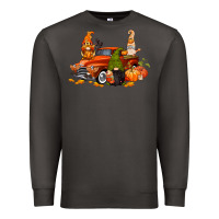 Smoke fall gnome truck Premium Sweatshirt - CowGirlArtShop