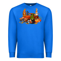 Fall Gnome Truck Premium Sweatshirt | Teevron