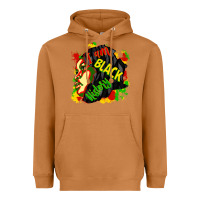 Meerkat i am black history Heavyweight Hoodie - CowGirlArtShop