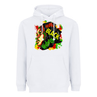 White i am black history Heavyweight Hoodie - CowGirlArtShop