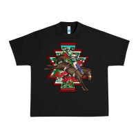 Black aztec rodeo christmas Urban Heavy Tee - AdoDesignShop