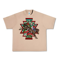 Burro aztec rodeo christmas Urban Heavy Tee - AdoDesignShop