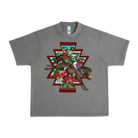 Tornado aztec rodeo christmas Urban Heavy Tee - AdoDesignShop