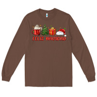Chestnut feliz navidad Long Sleeve Tee - MaliasSmallBusiness