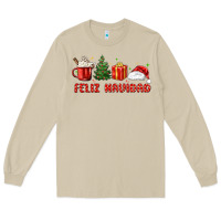 Mushroom feliz navidad Long Sleeve Tee - MaliasSmallBusiness