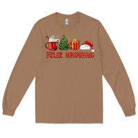 Toasted Coconut feliz navidad Long Sleeve Tee - MaliasSmallBusiness