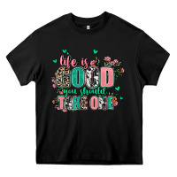 Black life is good you should take one Heavy Core Tee - AdoDesignShop
