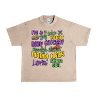 French Oak i'm a king cake eatin' mardi gras lovin' kinda gir Urban Heavy Tee - MaliasSmallBusiness